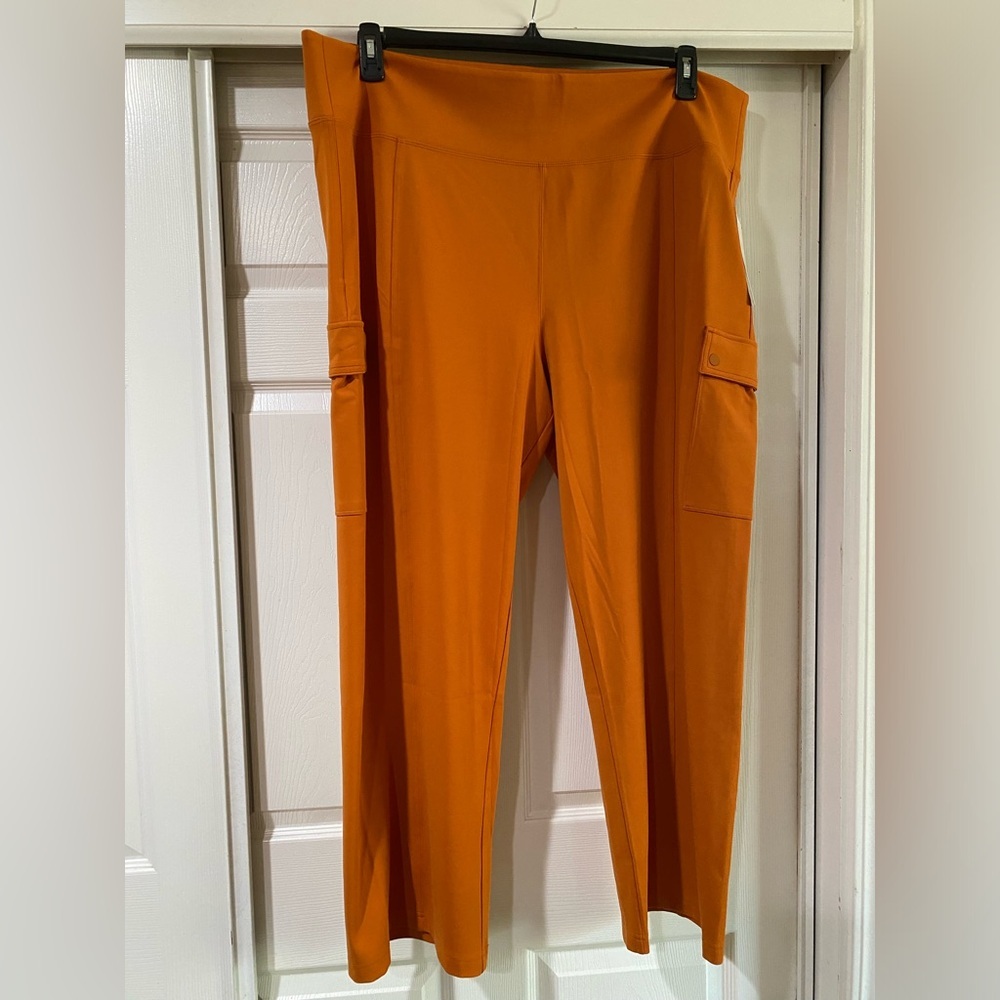 Athleta Delancey Straight Cargo Pant Size 3X NEW Athleisure Casual Colorful Work